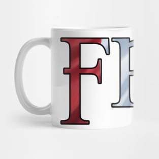 France Flag FRA Mug